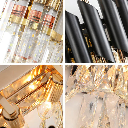 DecorBites™ Crystal Luxury Wall Lamp for Living Room, Bedroom, and Aisle