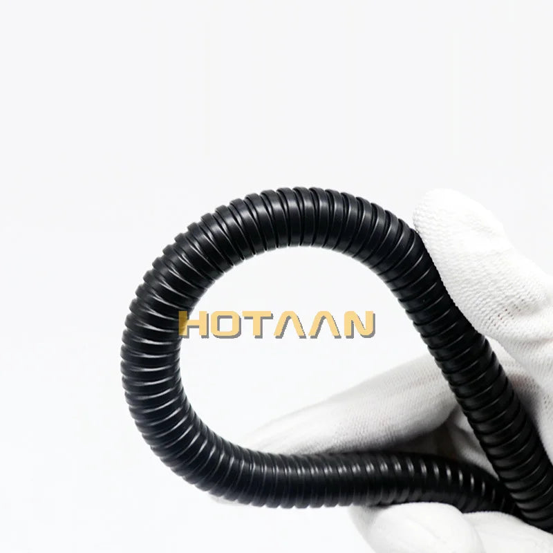 DecorBites™ Black Stainless Steel Flexible Shower Hose Pipe with Double Lock & EPDM Inner Tubes.