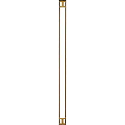 DecorBites™ LED Outdoor Wall Light Modern Waterproof IP65 Garden Wall Lamp Black Gold Sconce
