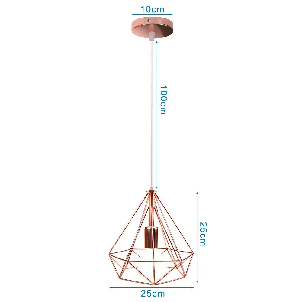 ™ Industrial Pendant Lights E27 LED Hanging Lamp Modern Loft Lighting for Home