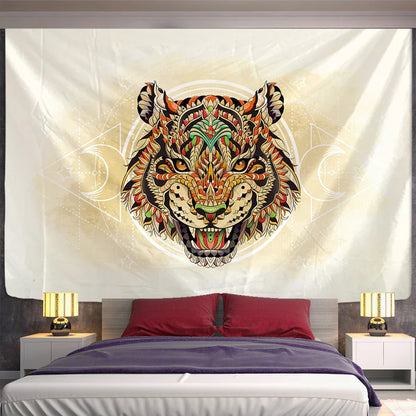 DecorBites™ Animal Mandala Tapestry Wall Hanging Mat Beach Towel Blanket