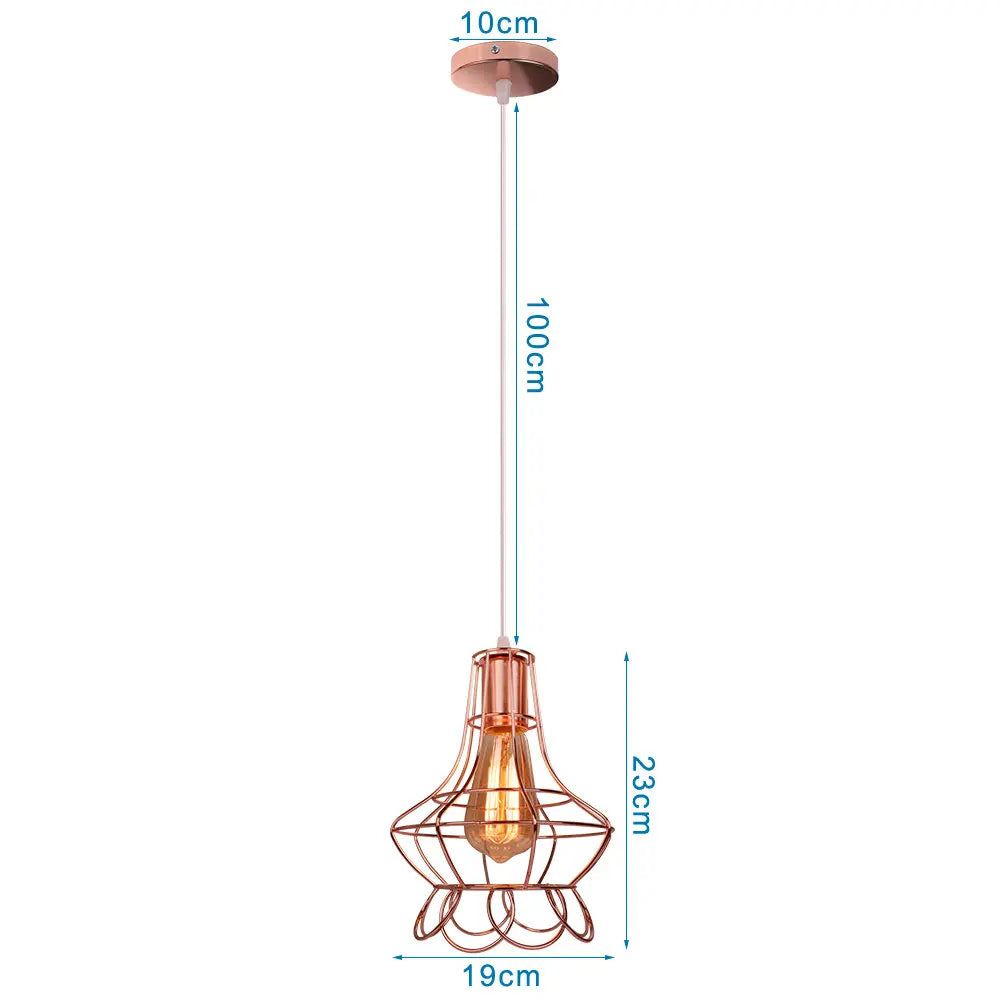 ™ Industrial Pendant Lights E27 LED Hanging Lamp Modern Loft Lighting for Home