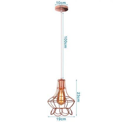 ™ Industrial Pendant Lights E27 LED Hanging Lamp Modern Loft Lighting for Home