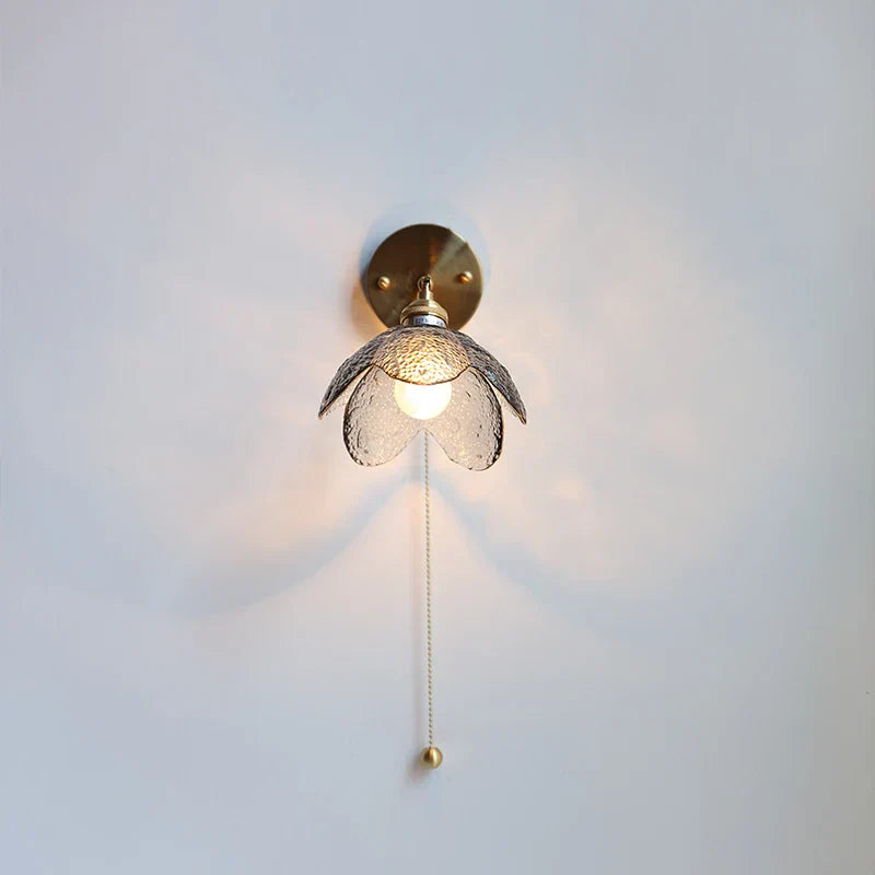 DecorBites™ Gray Glass LED Bathroom Mirror Sconce Wall Lamp Lighting