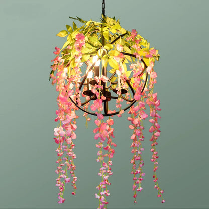 DecorBites™ Green Plant Lighting Chandelier for Dining, Kitchen, Living Room