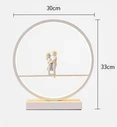 DecorBites™ Angel Doll Bird Table Lamp: Romantic LED Lighting for Home Decor