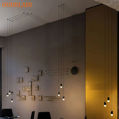 DecorBites™ Industrial Retro Wall Lamp Black LED Hanging Light