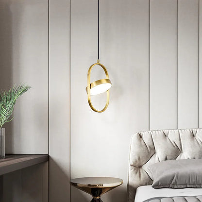 DecorBites™ Gold Trumpet Pendant Light - Modern LED Nordic Hanging Lamp for Home Decor