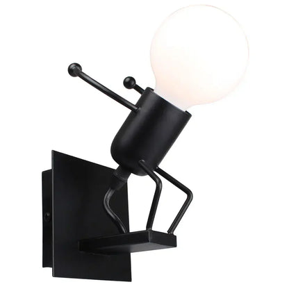 DecorBites™ Creative LED Wall Light Indoor Wall Sconce Modern Art Decor Iron E27