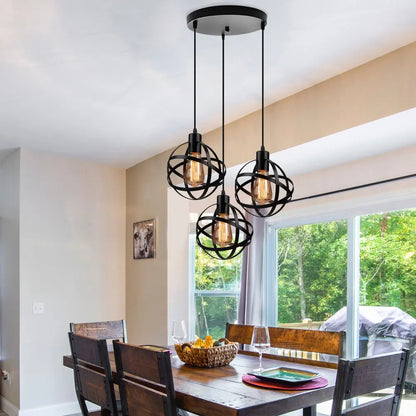 ™ Industrial Pendant Lights - Modern Kitchen Island Lamp, Cafe Hanging Light