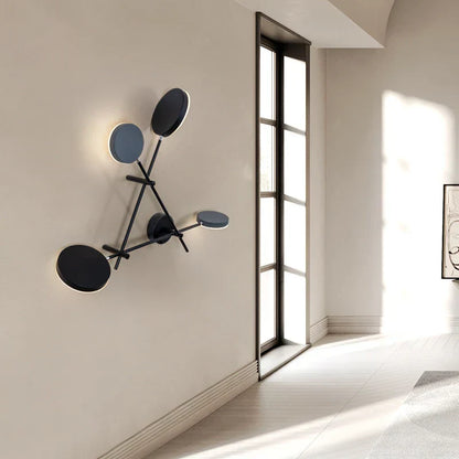 DecorBites™ Adjustable Rotating LED Wall Sconce with Switch, Modern Stair Hallway Fixture