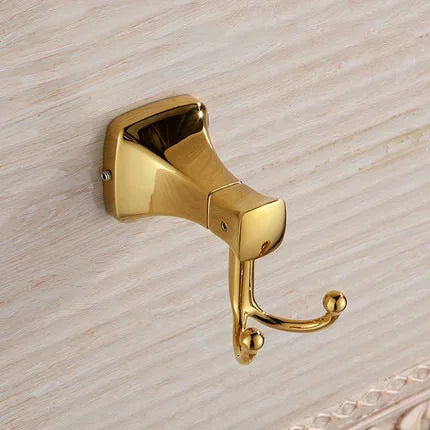 ™ Gold Bathroom Hardware Set for Towels, Paper, Brushes, and More