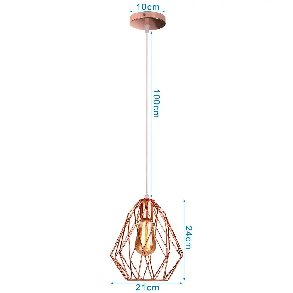 ™ Industrial Pendant Lights E27 LED Hanging Lamp Modern Loft Lighting for Home