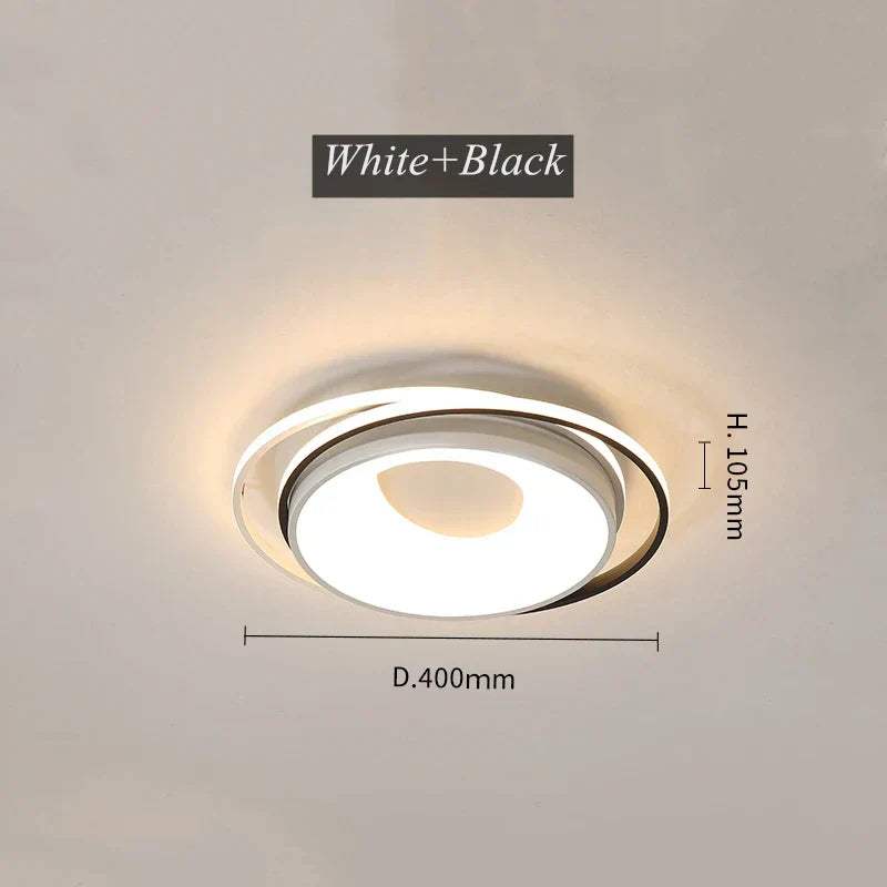 DecorBites™ LED Chandelier Light for Living Dining Room, Modern Acrylic Surface Mounted Fixture