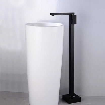 DecorBites™ Black Tall Basin Faucet Single Handle Cold Hot Water Mixer Sink Tap