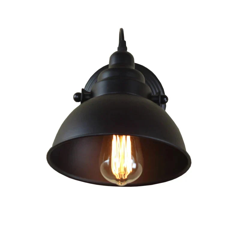 DecorBites™ Industrial Black Wall Sconce E27 Wall Lamp for Indoor Lighting