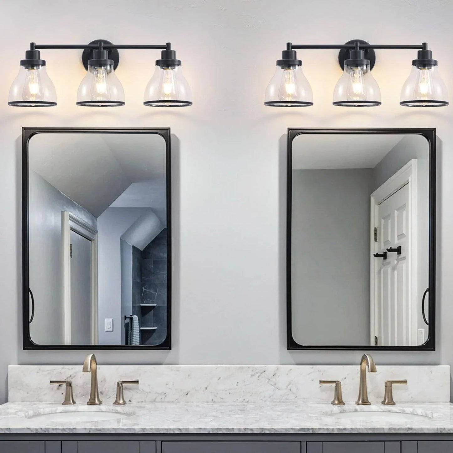 Hermosa Modern 3-Light Bathroom Vanity Light