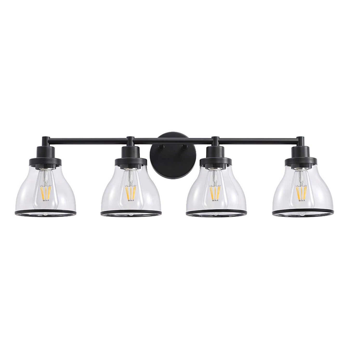 Hermosa Modern 4-Light Bathroom Vanity Light
