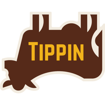 Cow Tippin Weather Resistant Sticker | HEARTlandia