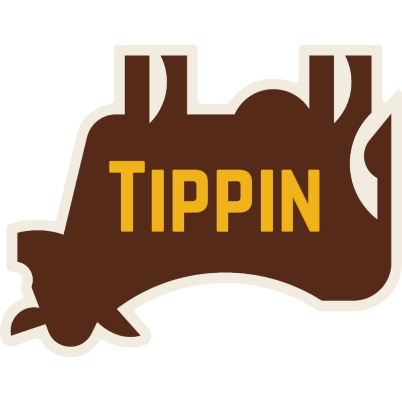 Cow Tippin Weather Resistant Sticker | HEARTlandia