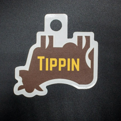 Cow Tippin Weather Resistant Sticker | HEARTlandia