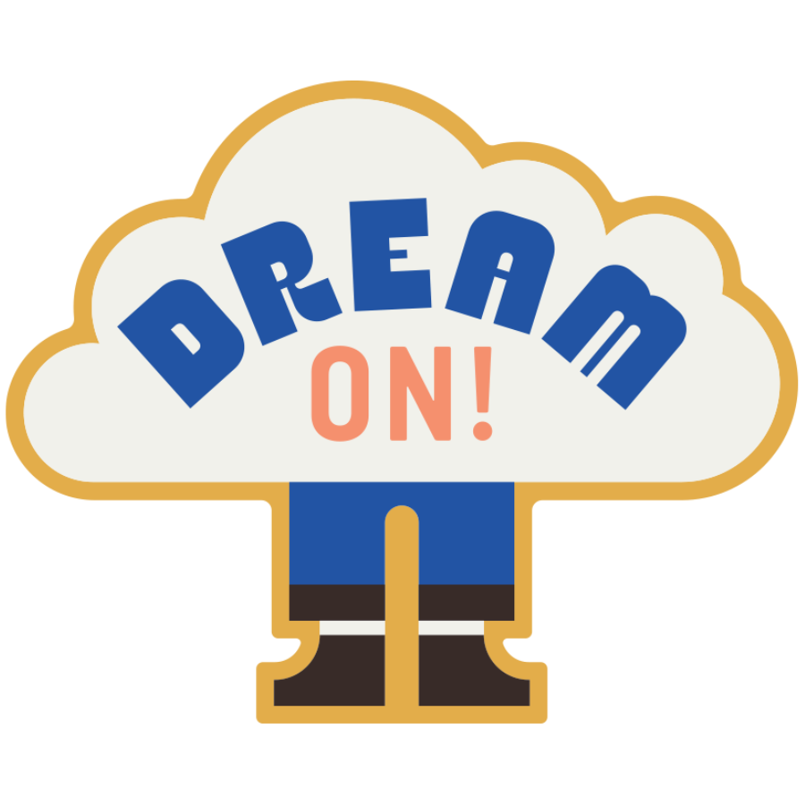 Dream On! Weather Resistant Sticker | HEARTlandia
