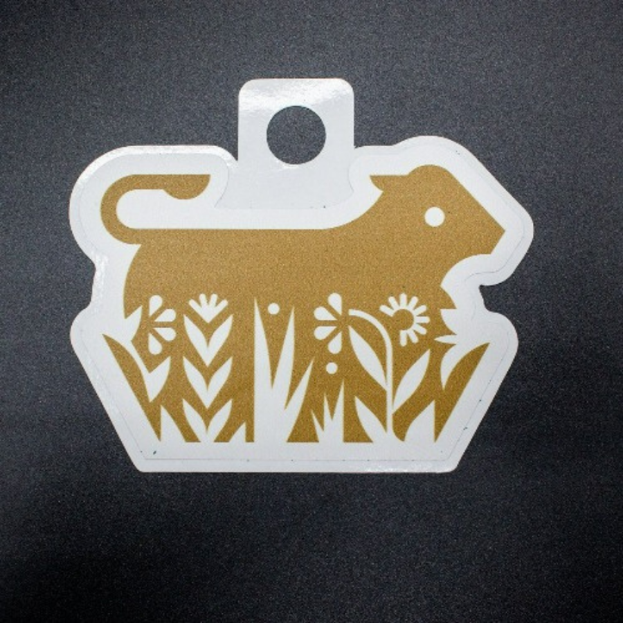 Cow Weather Resistant Sticker | HEARTlandia