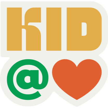 Kid @ Heart Weather Resistant Sticker | HEARTlandia