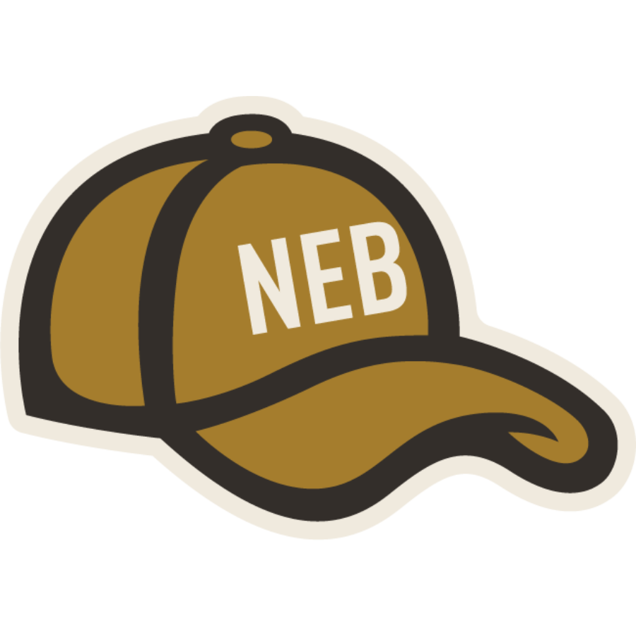 Nebraska Cap Weather Resistant Sticker | HEARTlandia