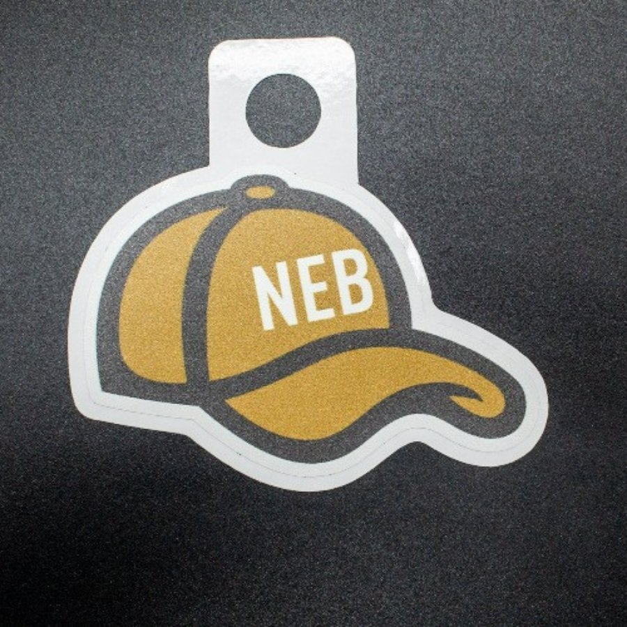Nebraska Cap Weather Resistant Sticker | HEARTlandia