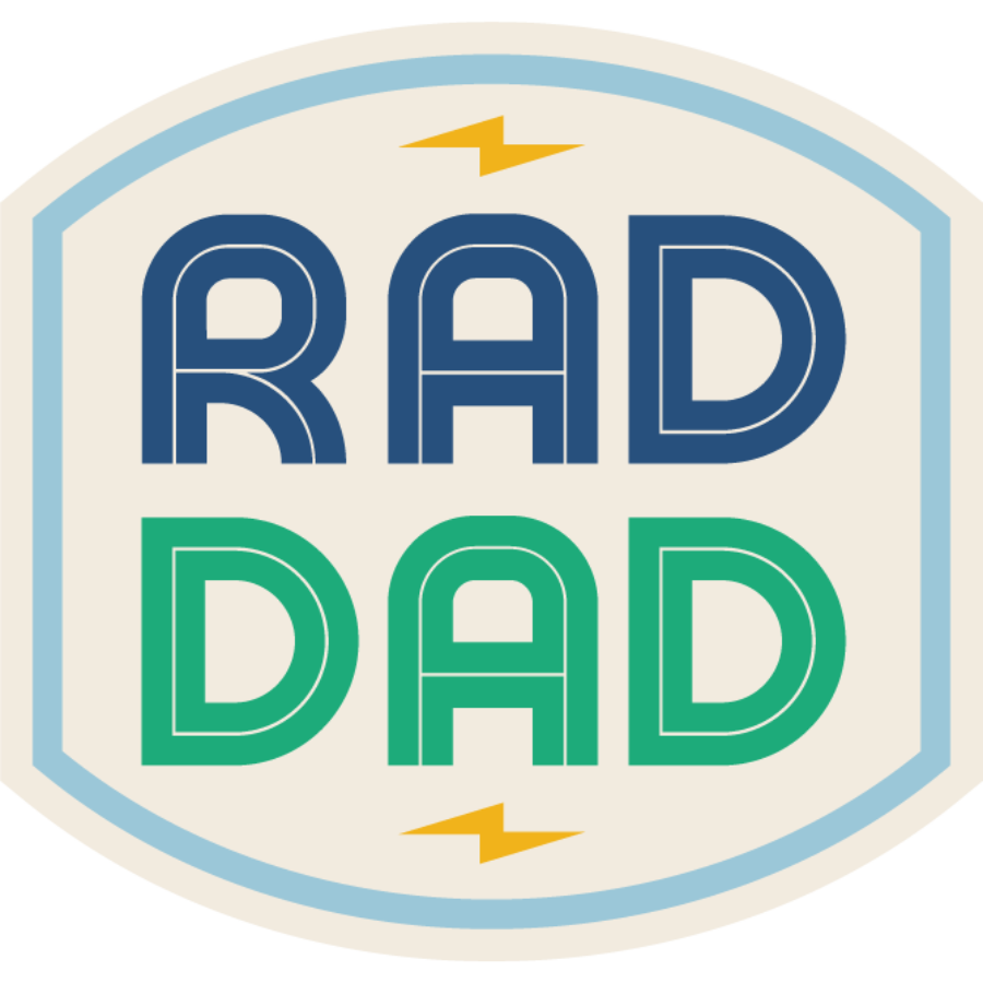 Rad Dad Weather Resistant Sticker | HEARTlandia