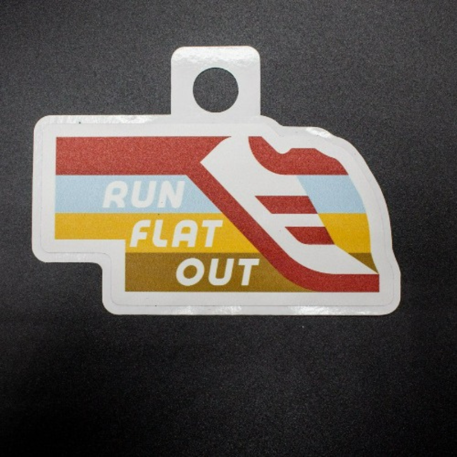 Run Nebraska Weather Resistant Sticker | HEARTlandia