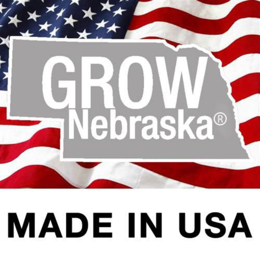 State of Nebraska Weather Resistant Sticker | HEARTlandia