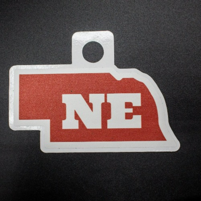 State of Nebraska Weather Resistant Sticker | HEARTlandia
