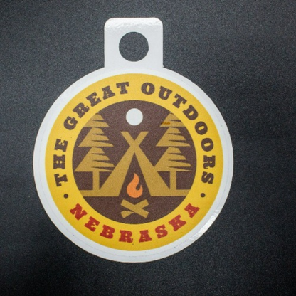 The Great Outdoors Weather Resistant Sticker | HEARTlandia