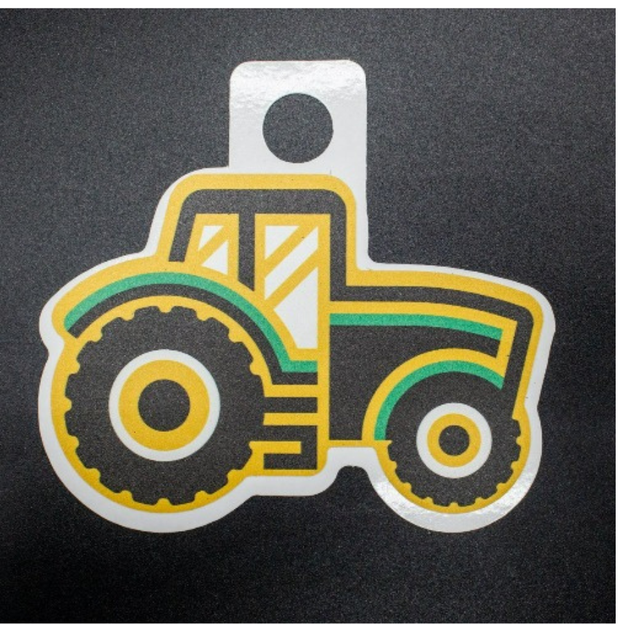 Tractor Weather Resistant Sticker | HEARTlandia