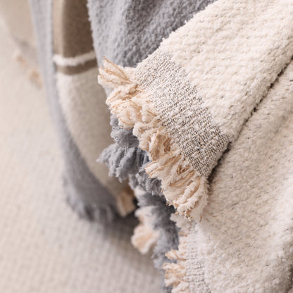 Luxury Cozy Cotton Sofa Blanket Cover Furniture Slipcovers for Most Shape Sofas