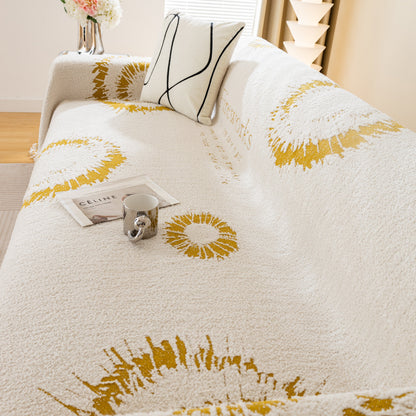 Fireworks Reversible Couch Cover Blankets Furniture Covers Washable Sectional Couch Covers