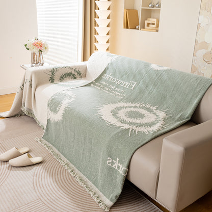 Fireworks Reversible Couch Cover Blankets Furniture Covers Washable Sectional Couch Covers