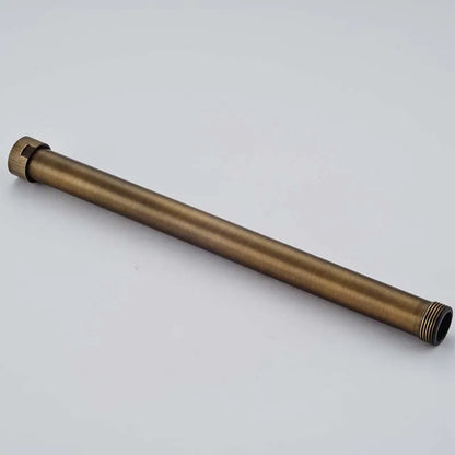 DecorBites™ Antique Brass Shower Faucet Extension Tube 30cm