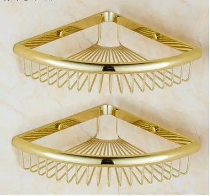 ™ Gold Bathroom Hardware Set for Towels, Paper, Brushes, and More
