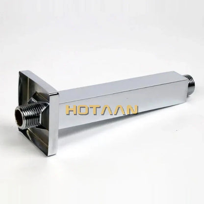 DecorBites™ Brass Chromed Shower Arm 25cm - Bathroom Shower Accessories