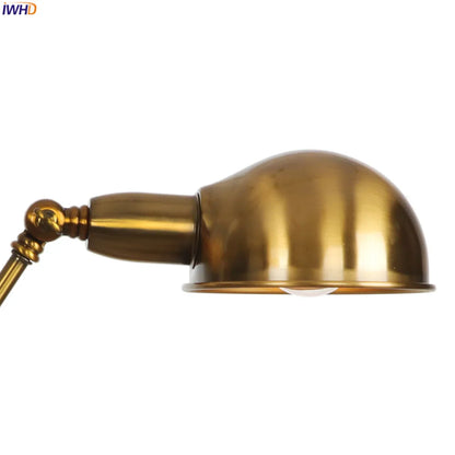 DecorBites™ Adjustable Arm LED Wall Sconce - Retro Loft Industrial Long Arm Wall Lamp