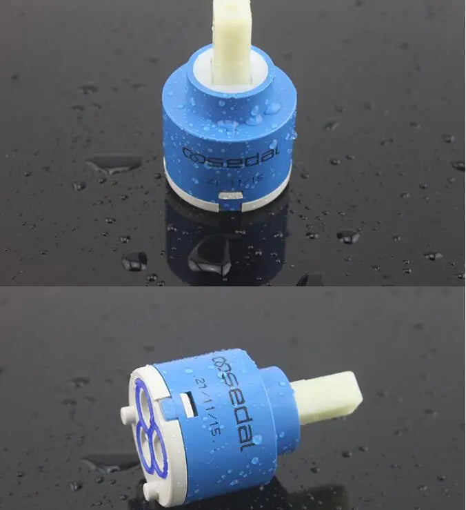 DecorBites™ 35mm 40mm Ceramic Cartridge Faucet Mixer Low Torque Spindle