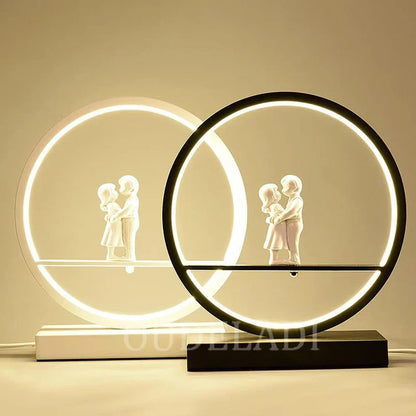 DecorBites™ Angel Doll Bird Table Lamp: Romantic LED Lighting for Home Decor