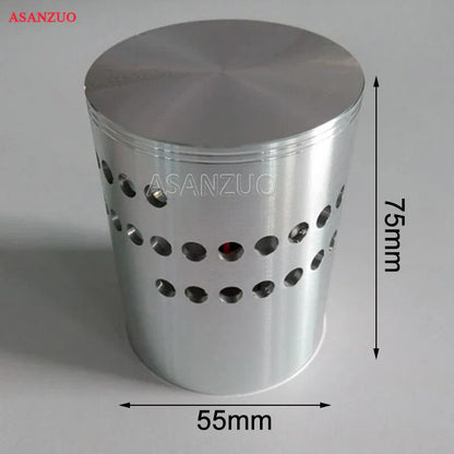 DecorBites™ Aluminum Spiral LED Wall Lamp for Bedroom and Living Room