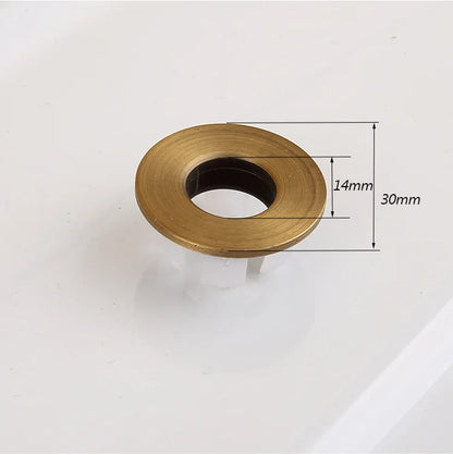 DecorBites™ Brass Antique Bath Hardware Set: Towel Rack, Paper Holder, Towel Hanger, Toilet Brush Holder