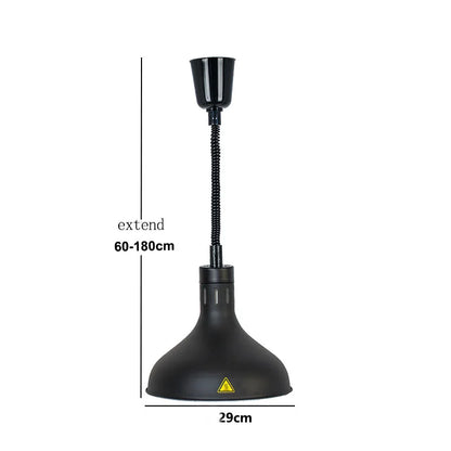 DecorBites™ 250W Electric Heat Lamp Food Preservation Pendant Light