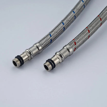DecorBites™ 60cm Stainless Steel Plumbing Hose for Hot and Cold Water