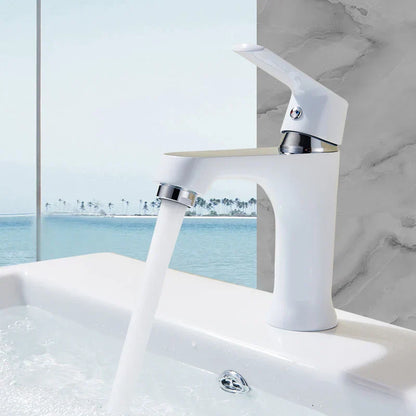 DecorBites™ Basin Brass Faucet Multi-color Bath Mixer, Cold Hot Water Taps, Innovative Fashion Style
